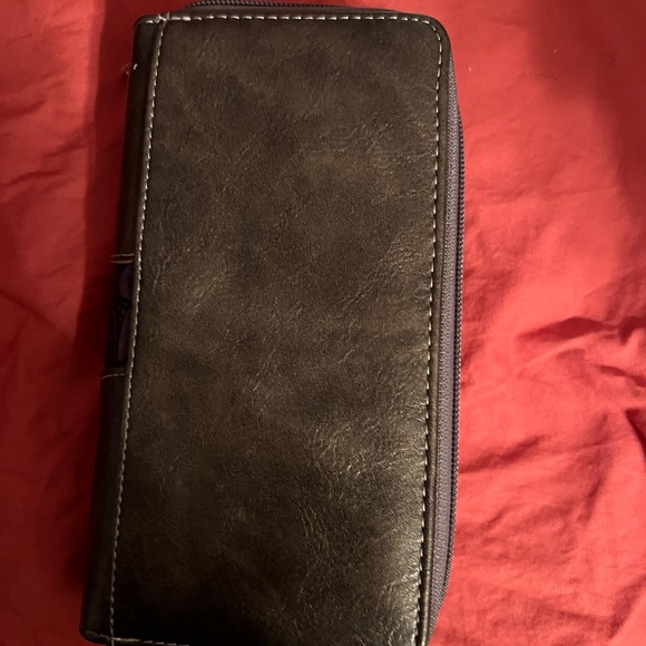 Brown Western Wallet with Shoulder Strap -NEW - Picture 3 of 3